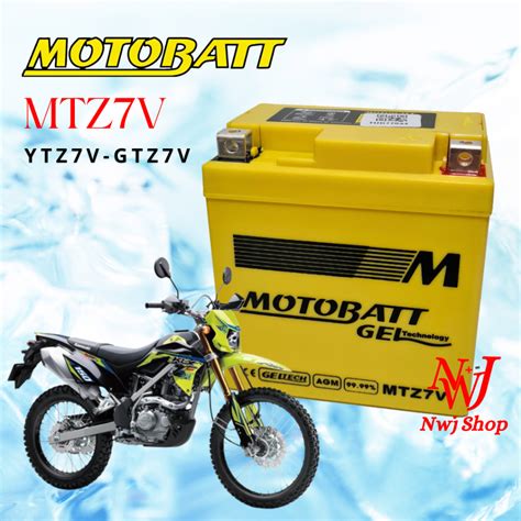 Jual Aki Kering Motor Klx D Tracker W Klx Mtz V Motobatt