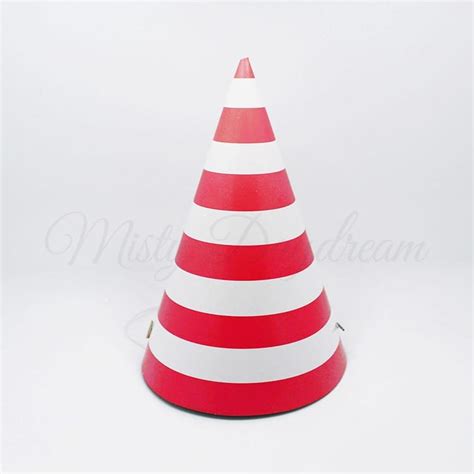 Striped Party Hats Set Of 6