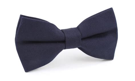 Navy Blue Cotton Bow Tie Groom Bowtie Wedding Pre Tied Bow Ties Au Otaa