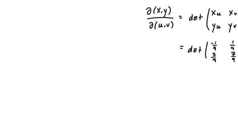 Solved Use The Given Transformation To Evaluate The Integral Where R