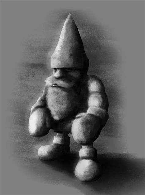 Garden Gnome Sketch At Explore Collection Of