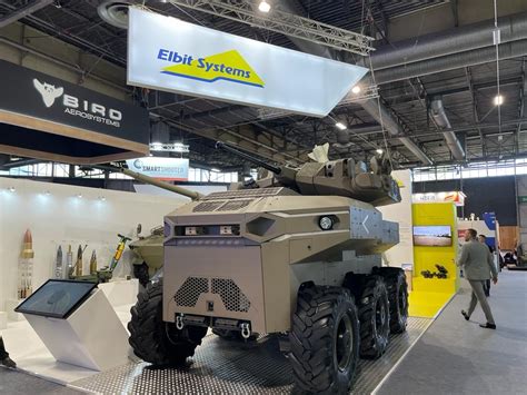 Israel Showcases Its New Robotic Combat Vehicle Robust At The Eurosatory 2022