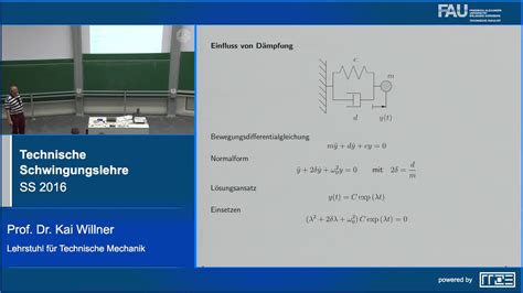 Technische Schwingungslehre