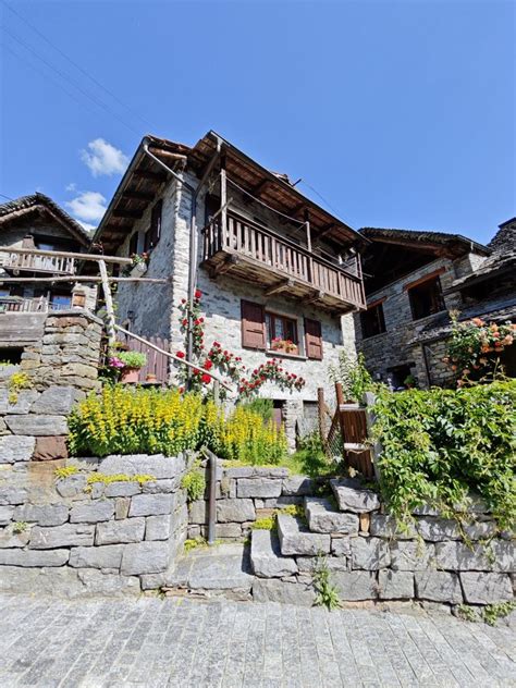 The Charming Village Of Foroglio Switzerland Together In Switzerland