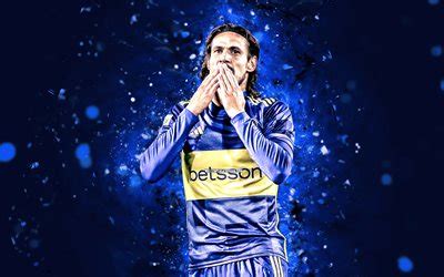 Descargar Edinson Cavani K Luces Neones Azules Boca Juniors Fc