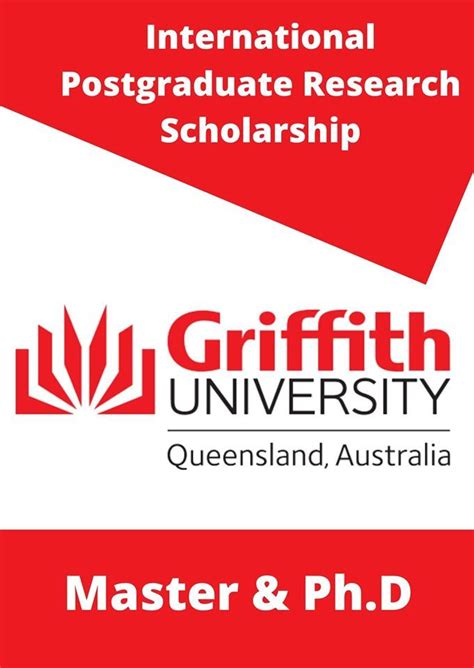 International Postgraduate Research Scholarship Griffith University