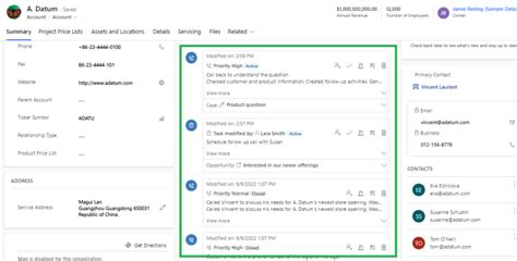 Enhanced Timeline View Within Dynamics 365 Microsoft Dynamics 365 CRM