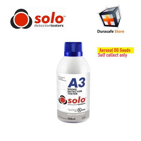 Solo A3 MT4104 Smoke Detector Tester Aerosol 250ml Thailand Best Work