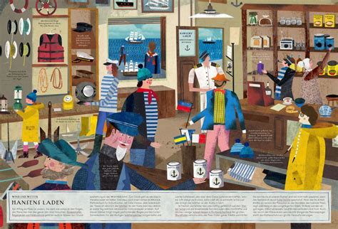 Sailing Shop From My Book Am Meer By The Sea Martin Haake Illustrations