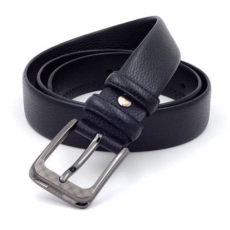 High Quality Cowskin Genuine Leather Mens Belts Famous Brand Luxury