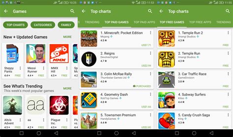 Finally, There are Separate Charts for Games on the Play Store