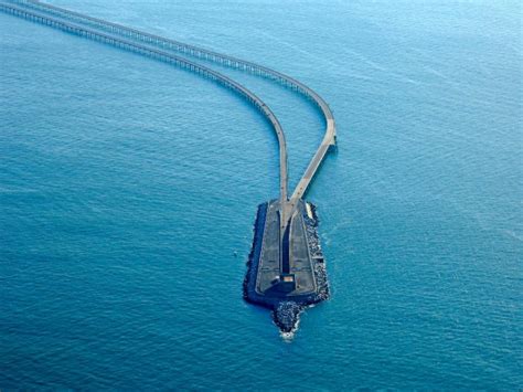 Puente Túnel De La Bahía De Chesapeake Y Su Maravilloso Diseño Bajo El Mar Billiken