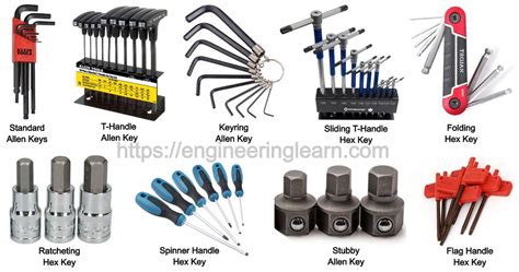 Types of Allen Keys and Their Uses [with Pictures] - Engineering Learner