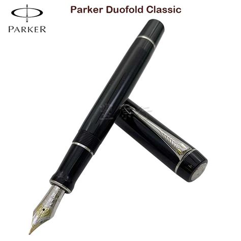 Parker Duofold Centennial Black Ct Fountain Pen Feng Yuan Pens