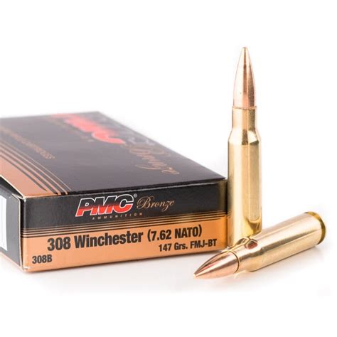 PMC Ammunition Bronze Line Ammunition 308 WIN Winchester 147 Grain