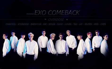 EXO Overdose EXO M Wallpaper 36961083 Fanpop