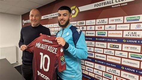 Georges Mikautadze de retour au FC Metz Je suis le même Georges ici