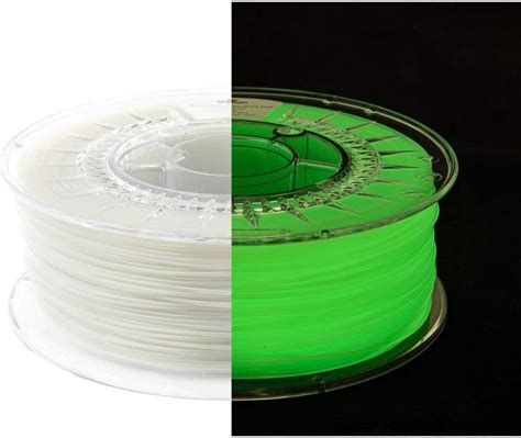 Spectrum Filaments PLA Glow In The Dark 1 75mm Yellow Green 1 Kg Pris