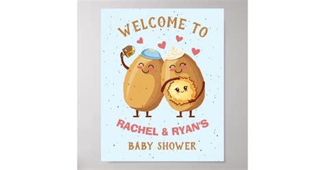 Little Latke Baby Shower Welcome Sign Zazzle