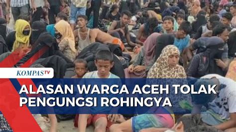 Pengungsi Rohingya Ditolak Warga Aceh Karena Diniai Beri Kesan Buruk