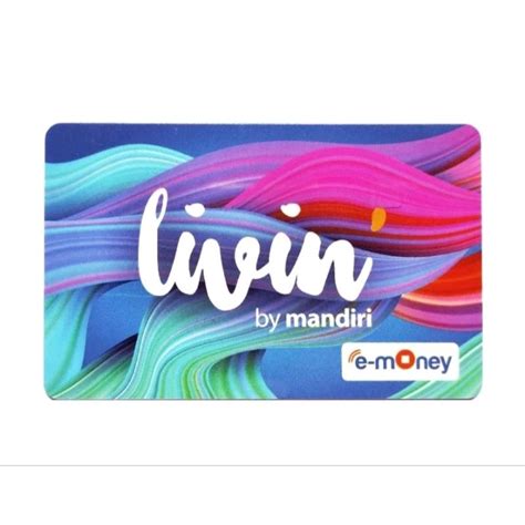 Jual Emoney Livin By Mandiri E Toll Shopee Indonesia