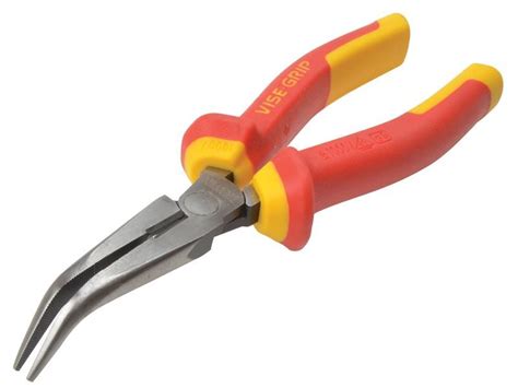 Ox Pro Vde Long Bent Nose Pliers 200mm Artofit