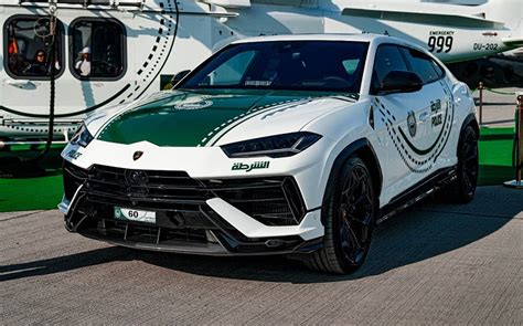 Dubai Police Add Lamborghini Urus Performante To Supercar Fleet Gulf