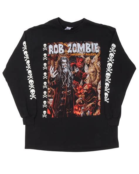 Vintage Rob Zombie Long Sleeve T Shirt