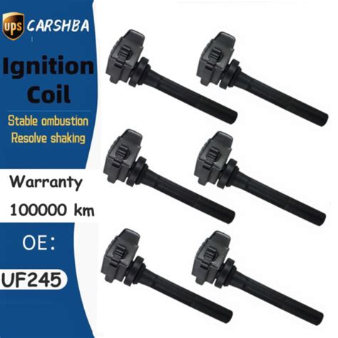 6 Ignition Coils For 1998 1999 Acura SLX Isuzu Rodeo Amigo 3 2L 3 5L