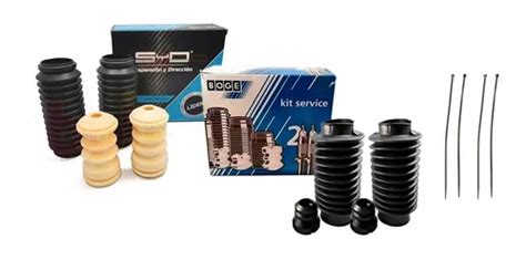 Kit Cubrepolvos Gomas Rebote Delanteros Y Traseros Sentra