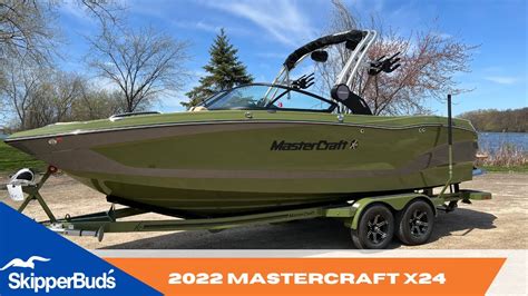 2022 Mastercraft X24 Tow Boat Tour SkipperBud S YouTube