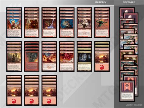 Modern Mono Red Goblins Deck By Apostlebunny Mtg Decks