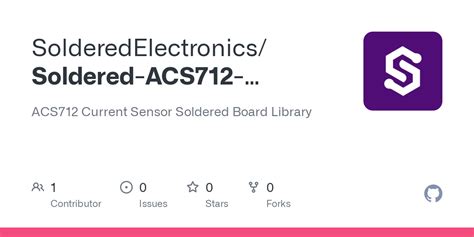 Github Solderedelectronics Soldered Acs Current Sensor Arduino