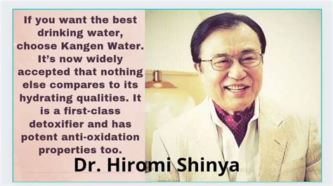 Kangen Water Recommended By Dr Hiromi Shinya YouTube