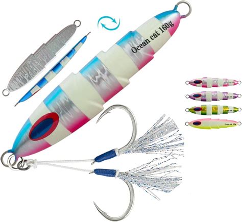 OCEAN CAT Salzwasser Offshore Angeln Jigs Speed Jigging Langsam Jiggen