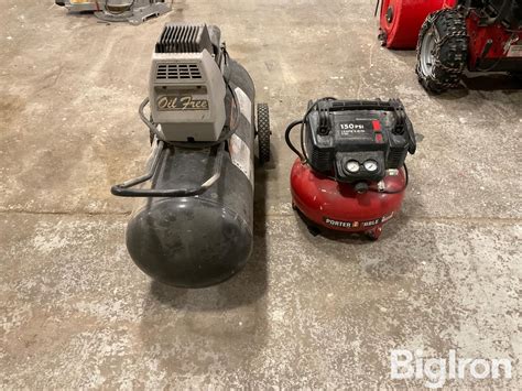 Coleman Black Max Air Compressor BigIron Auctions