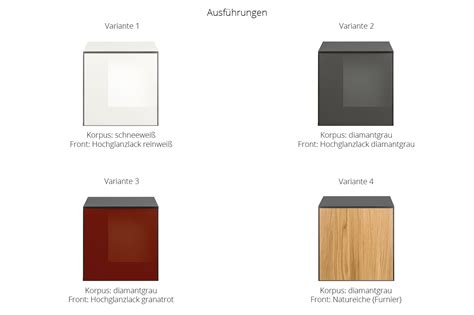 Highboard Von Now By H Lsta To Go Colour Diamantgrau Natureiche