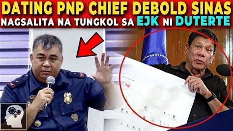 Naku Po Former Pnp Chief Sinas Nagsalita Na Tungkol Sa Ejk Sa