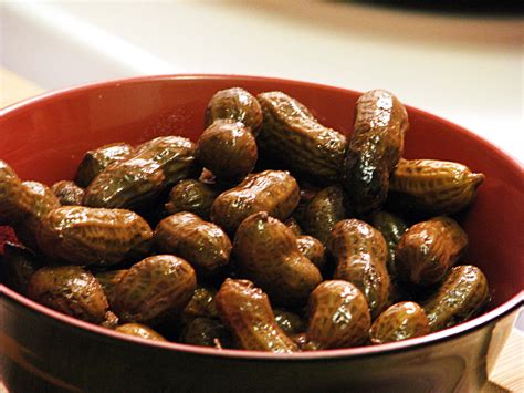 Party Snack - Boiled Peanuts - My Therapist Cooks