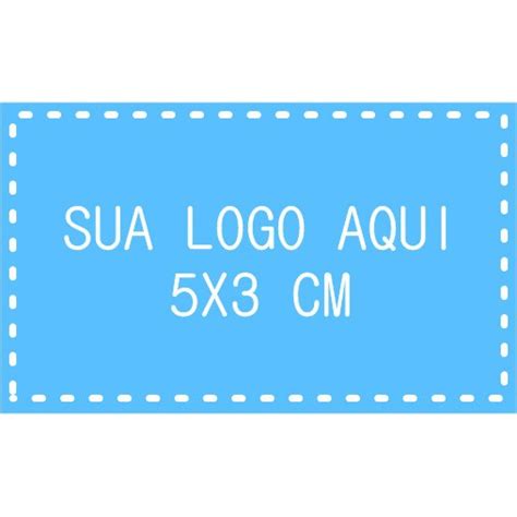 Adesivos Retangular Sua Logo X Cm Unid Shopee Brasil