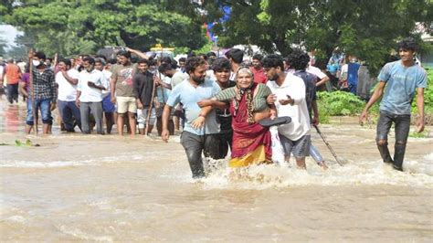 Andhra Pradesh Floods Death Toll Update Highways Closed Tirupati Kadapa