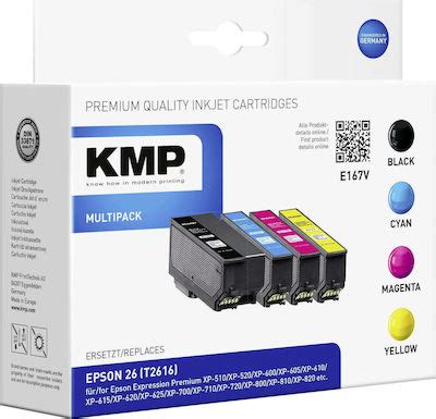 KMP E167V Συμβατό Μελάνι Epson T2616 Πολλαπλό Color Skroutz gr