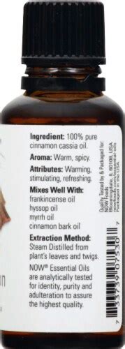 Now® Cinnamon Cassia Essential Oils 1 Fl Oz Harris Teeter