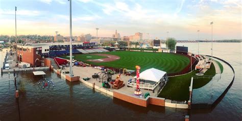 Quad Cities River Bandits face flooding Mississippi River | MiLB.com