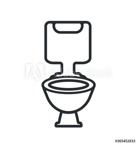 Toilet Bowl Vector Icon