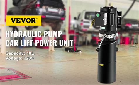 VEVOR Hydraulic Power Unit 220V Auto Car Lift 3HP Hydraulic Pump Power