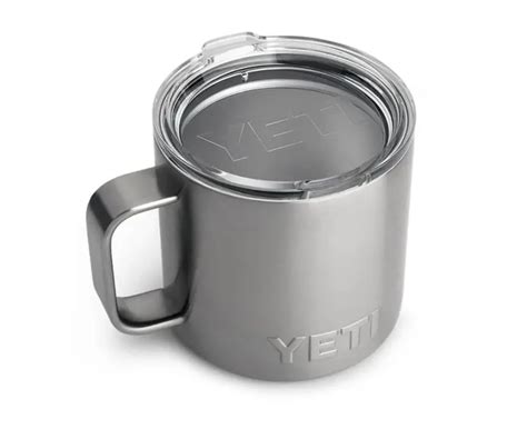 yeti-14-oz-mug-with-handle-tumbler-cup-stainless-steel - The Cooler Box