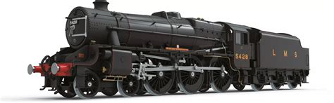 Hornby R Txs Lms Black Stanier Mt Eric Treacy Steam