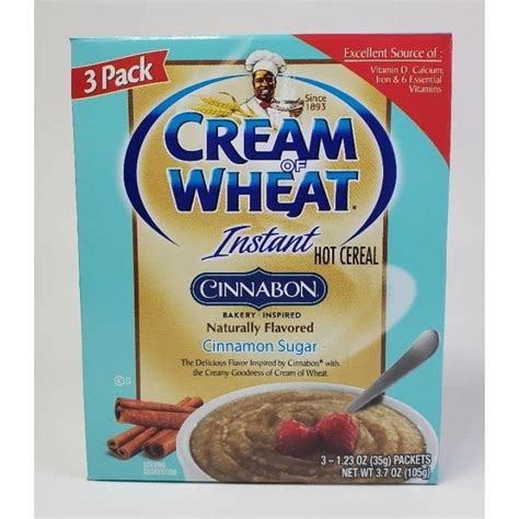 Cream Of Wheat Instant Hot Cereal Variety Pack 10 Ct Oz Box