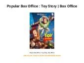 Popular Box Office : Toy Story | Box Office